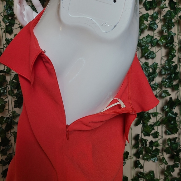 Aritzia Wilfred Allaire Women's Colorful Ruffle One Shoulder Blouse - Picture 8 of 14